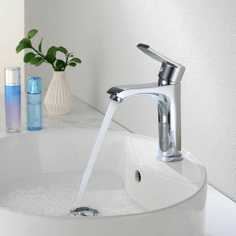 

Basin Faucets Waterfall Bathroom Faucet Single handle Basin Mixer Tap Bath Antique Faucet Brass Sink Water Crane Washbasin Taps