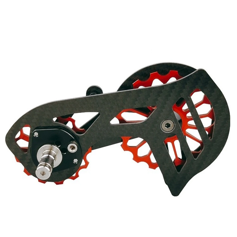 

Задний переключатель передач для шкива Shimano R7000 из углеродного волокна 17T, красный