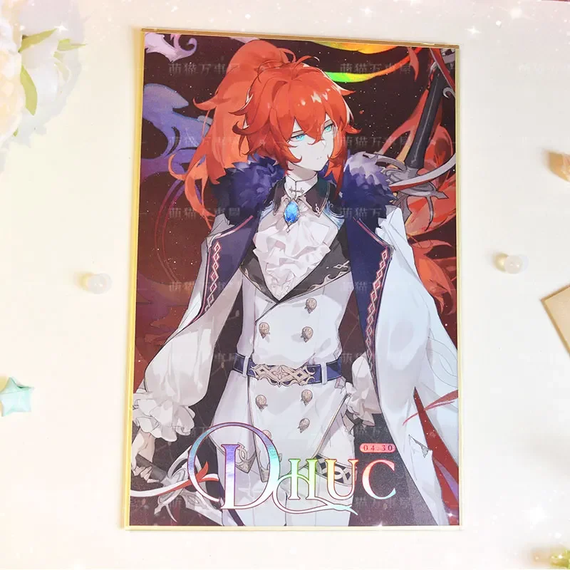 Аниме геншин ударный разбавленный Косплей цветная бумага мгновенная камера