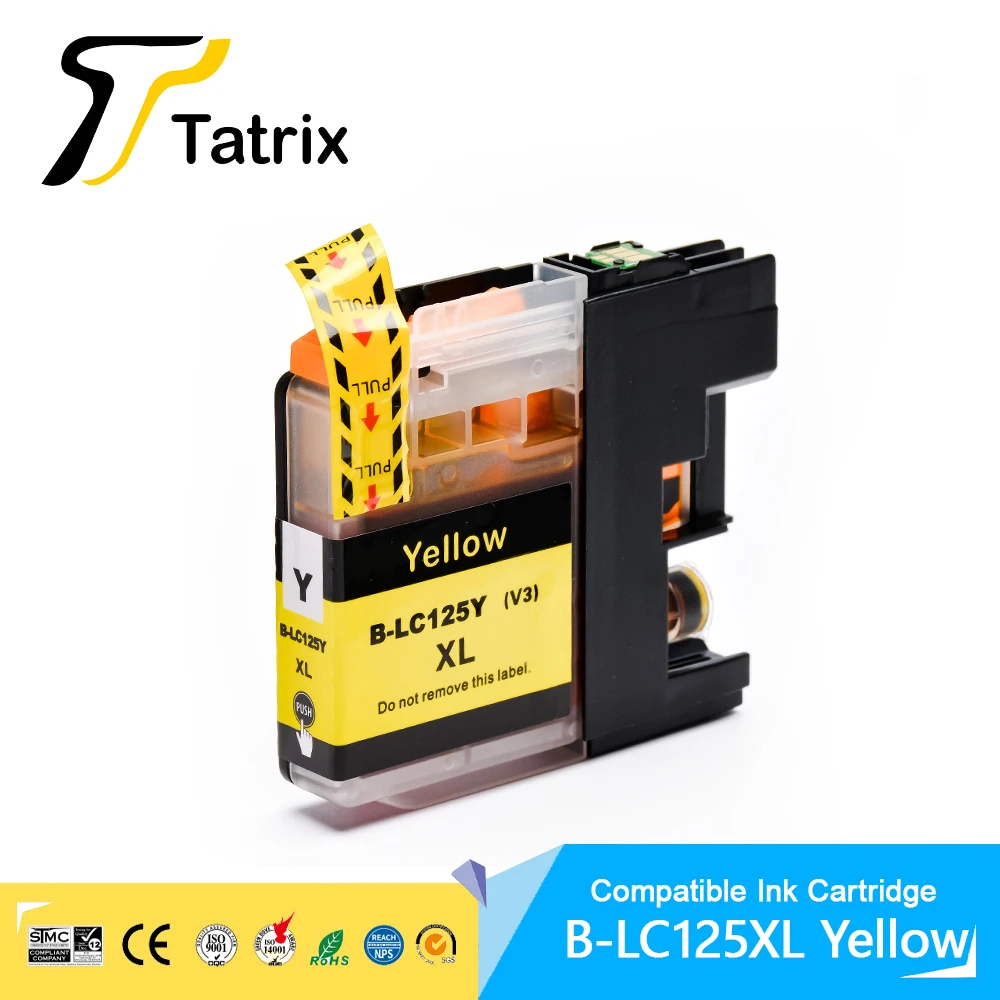 Фото Совместимый цветной чернильный картридж Tatrix LC127 LC125 Premium для принтеров Brother MFC-J4410DW/J4510DW/J4610DW/J4710DW DCP-J4110DW №5