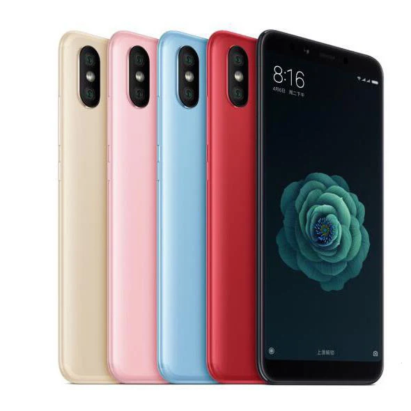 Xiaomi Mi 6X / A2 Smartphone, Android Cell Phone Snapdragon 660 Dual SIM Fast Charging 18W (Random Color)
