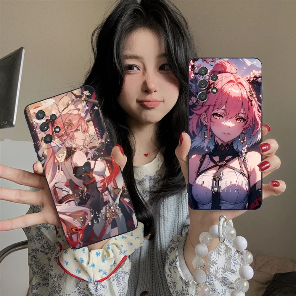 Wuthering волны Changli Чехол для мобильного телефона Samsung Galaxy A91 73 71 70 54 53 52 34 24 23 21 S 5G