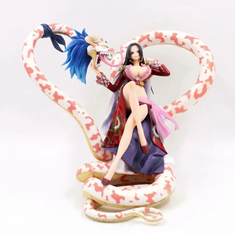 

22cm One Piece Figurine Anmie Figures Snake Princess Boa Hancock Action Figure PVC Statue Collection Model Toys Birthday Gift