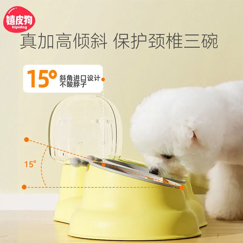 

Чаша для собак, три чаши, керамическая чаша для кошек, автоматическая поилка для воды на запястье, противоогорченные аксессуары