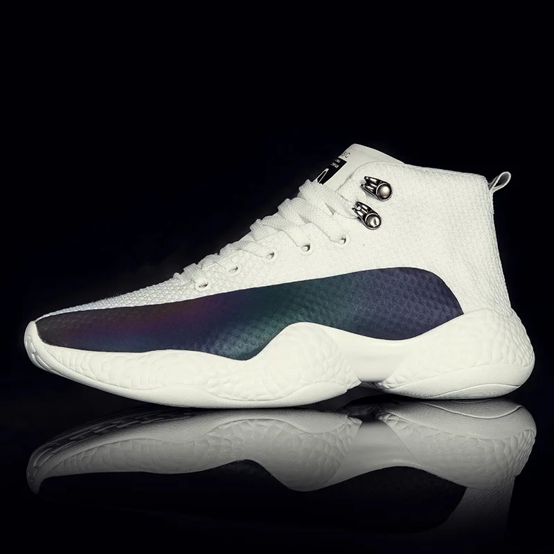 Men Sneakers Outdoor Warm Running Shoes Black White Fur Sport Trainers Winter Athletic Sneakers Men Breathable Walking Footwear