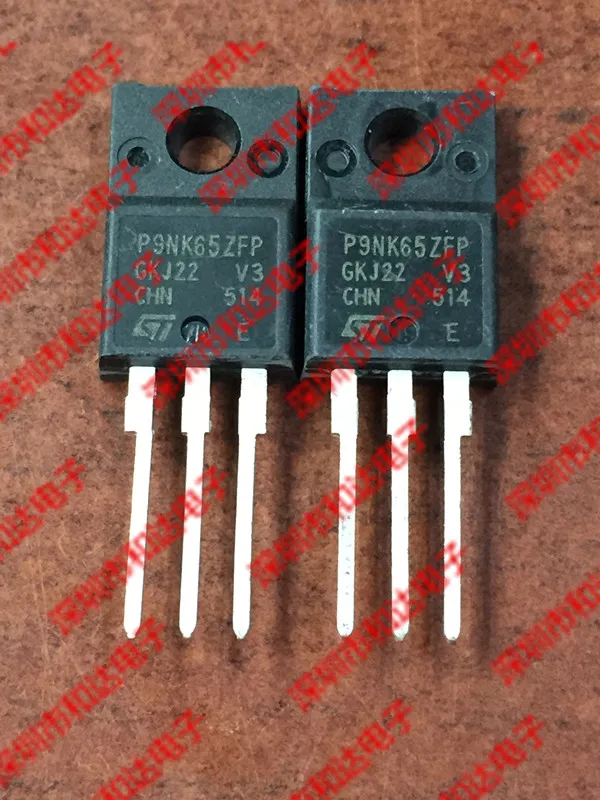 

5PCS-10PCS STP9NK65ZPF TO-220F 650V 9A NEW AND ORIGINAL ON STOCK