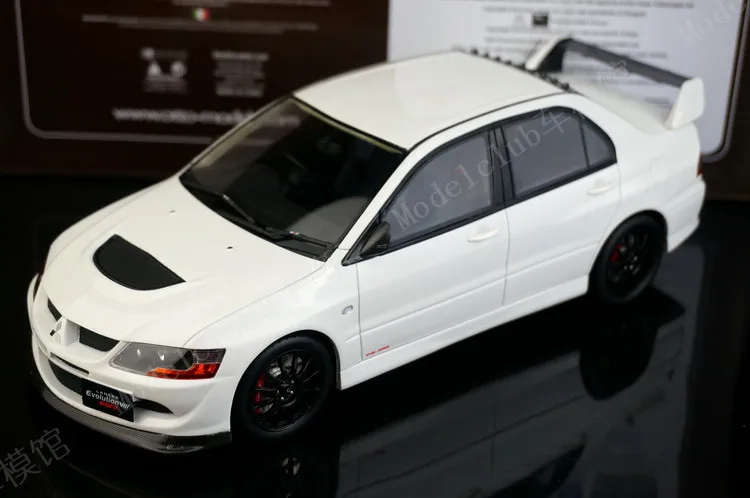 

OTTO 1:18 Mitsubishi Lancer EVO VIII FQ-400 MR Limited Edition Resin Metal Static Car Model Toy Gift
