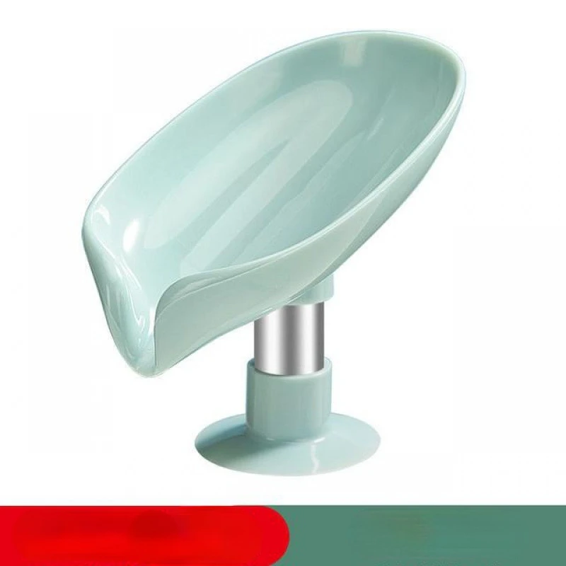 

Leaf-shaped Bathroom Perforated Soap Dish Creative Personality Drain Soap Box Bathroom Laundry Soap Storage Rack