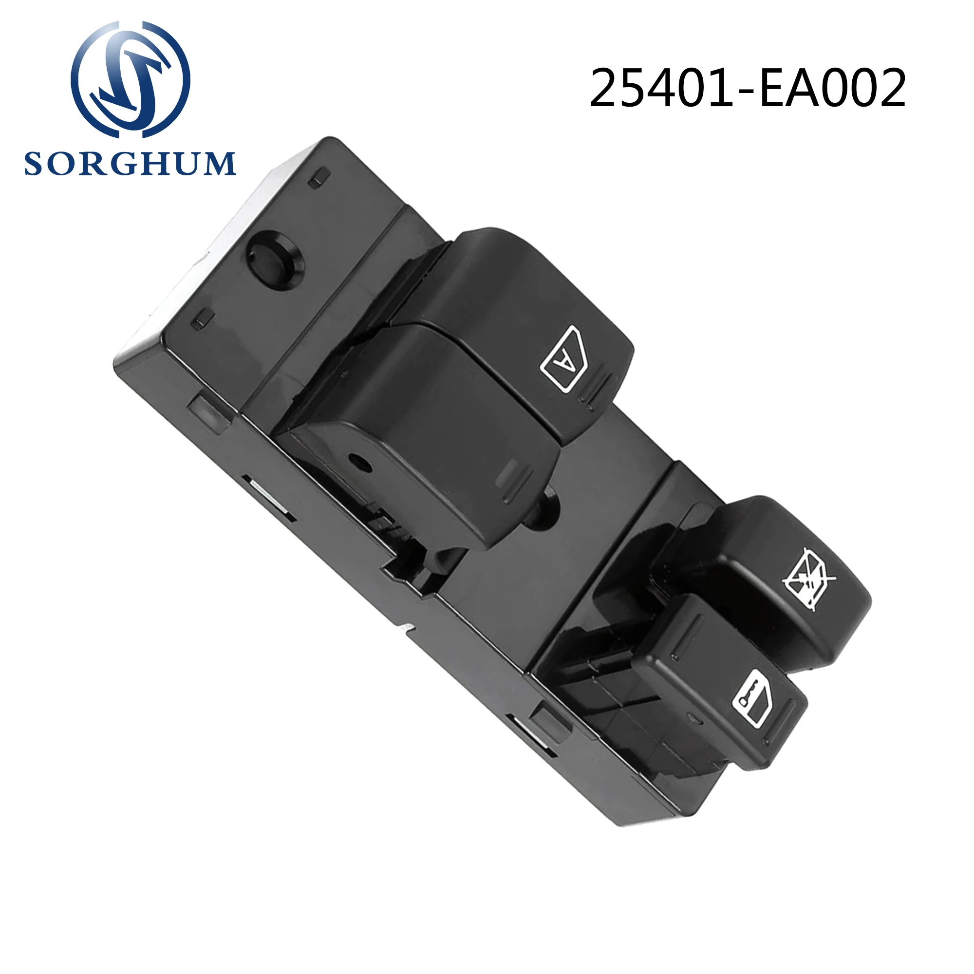 

Sorghum Front Left Driver Side Eletric Master Power Window Switch For 2005-2007 Nissan Frontier Altima Coupe 25401-EA002 SW11410