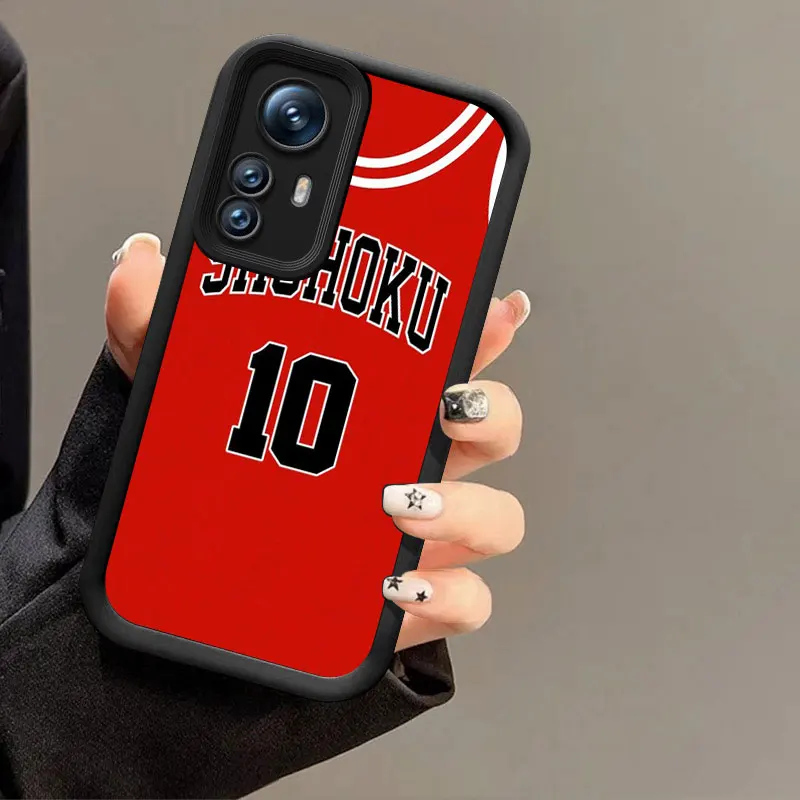 Чехол для телефона Anime SLAM DUNK Xiaomi POCO X3 X4 NFC F3 GT M3 M4 M6 X5 Pro X6 5G C31 C65 F4 F5