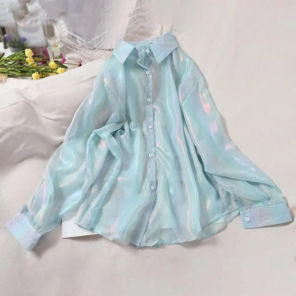 Женская шифоновая рубашка с рукавами 3/4 и галстуком-бабочкой легкий дышащий