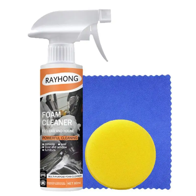 

Foam Cleaner All Purpose All Purpose Cleaner Spray Foam Cleaner For Car And House Refresh Your Car And Home Interior 60ml /