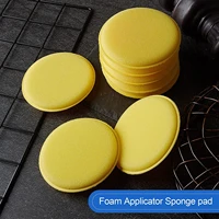 4 inch wax foam applicator pad car polishing and waxing sponge polyurethane cleaning and car washing soft sponge
