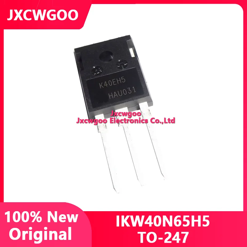 

10pcs 100% New Imported Original IKW40N65H5 K40EH5 TO-247 IGBT Power Transistor 40A 650V