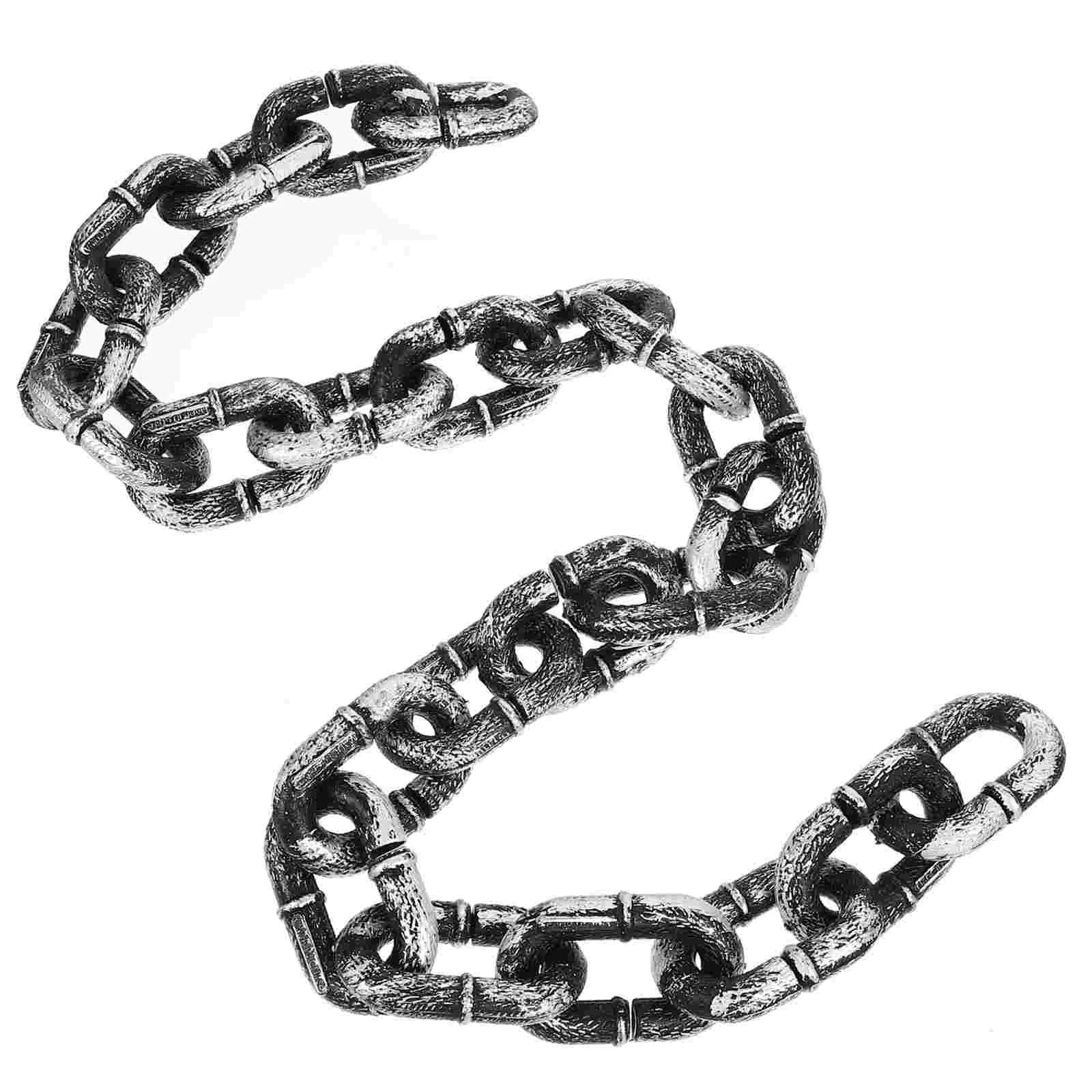 

1pcs Chain, Simulation Chain Link Props Costume Accessory Decoration ( 1M )