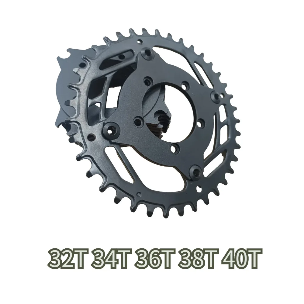 

34T 36T 38T 40T Ebike Motor Disc 104BCD Chainring Adapter Spider Converter For Bafang BBS01 BBS02 G340 Electric Bike