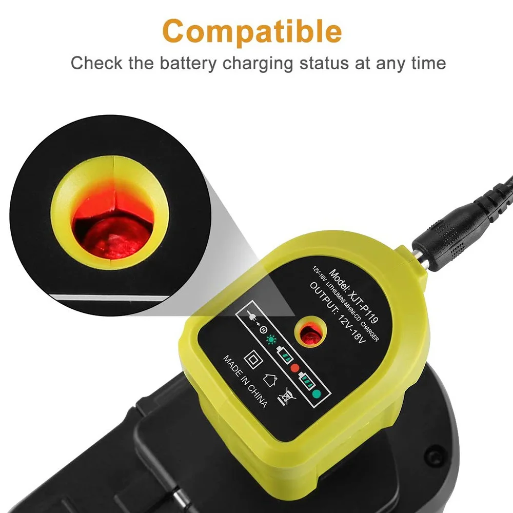 P119 NiCd литий-ионное двойное зарядное устройство для Ryobi 18 в ONE + батарея P102 P103 P104 P105