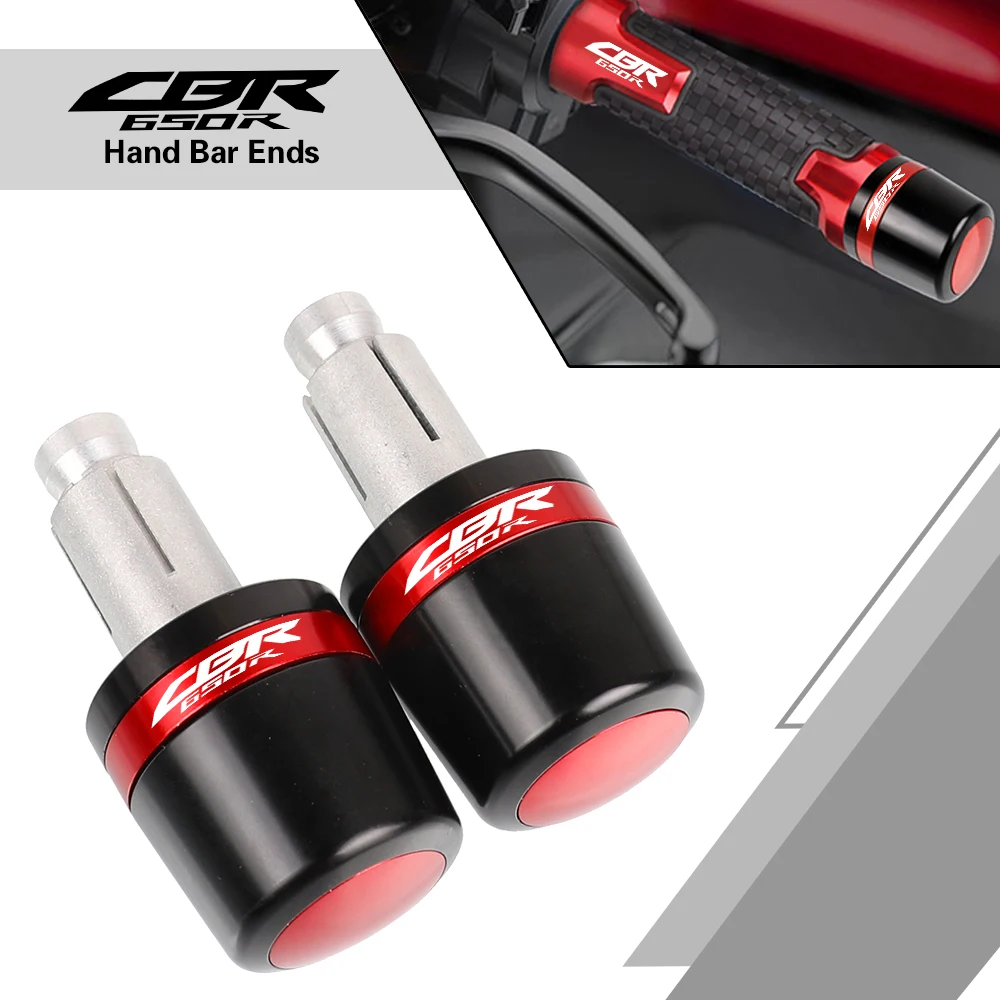 

Motorcycles Accessories CNC Hand Bar End For Honda CBR650R Handlebar Counterweight tools CBR 650R 650 R 2021 2020 2019 Aluminum