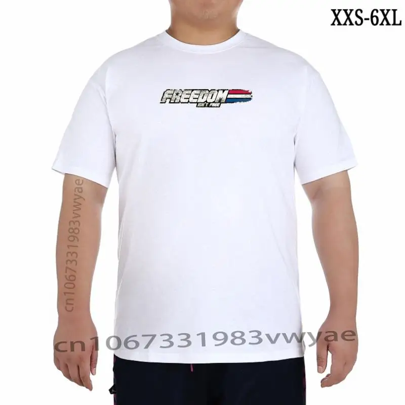 

Черные чернила, Мужская футболка Freedom Joe Freedom Isnt Free American Pride (MT701) XXS-6XL