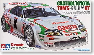 

Tamiya 24163 Plastic Assembly Car Model Toy 1/24 Scale Castrol Toyota Tom`s Supra GT Adult Collection DIY Assembly Kit