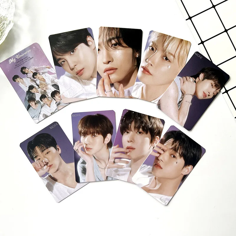 9 шт./набор Kpop ATEEZ официальный кобрендовый альбом для открыток Lomo Card Hongjoong Seonghwa Yunho