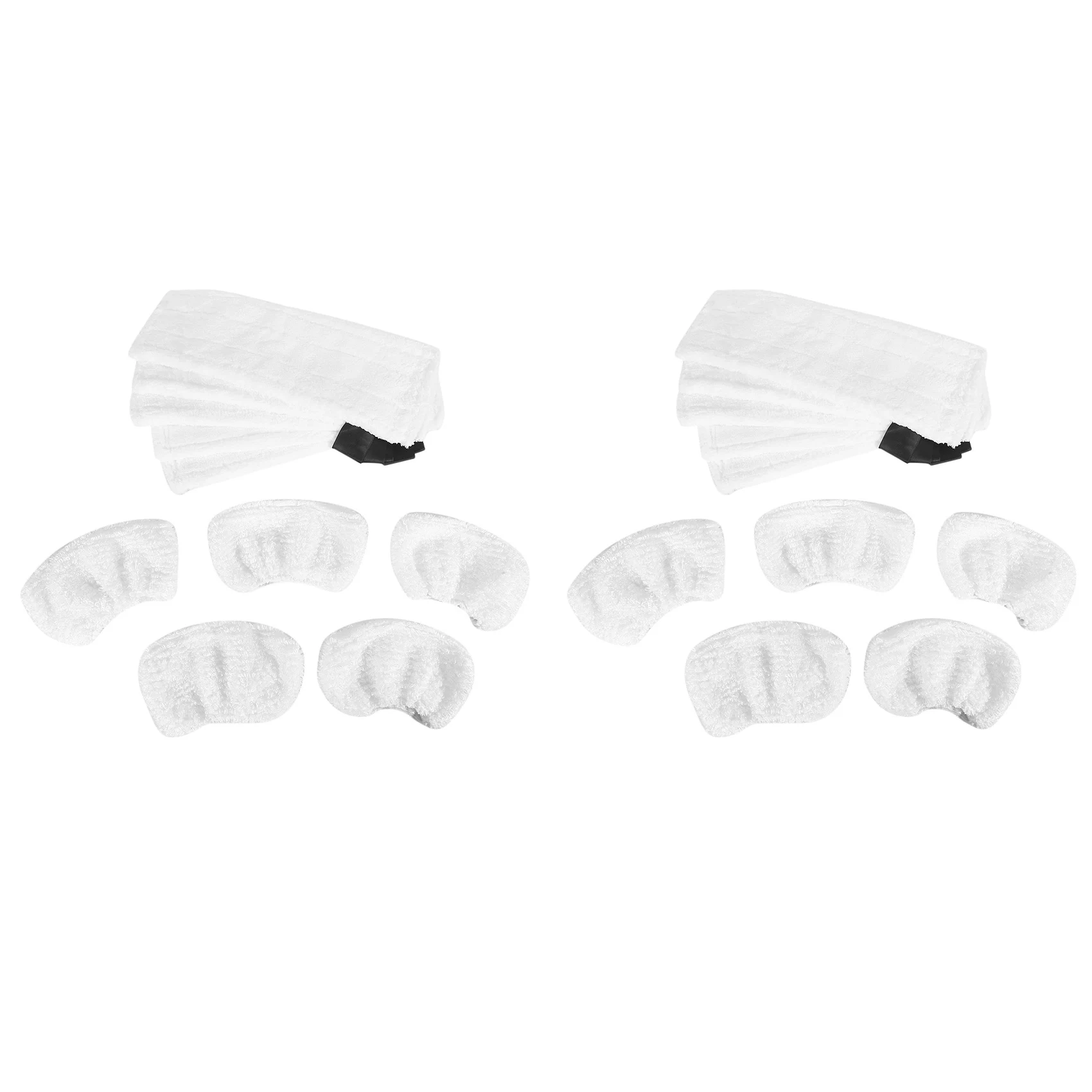 

Washable Microfibre Cloth (10 For Floor Nozzles + 10 For Hand Nozzles) For Karcher Easyfix SC2,SC3,SC4,SC5