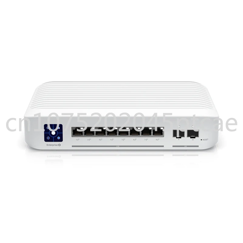 

USW-Enterprise-8-POE, 8xPoE Layer 3 Switch Enterprise, 8x2.5GbE PoE + RJ45 порты, 2x10G SFP + порты, 120W PoE Switch