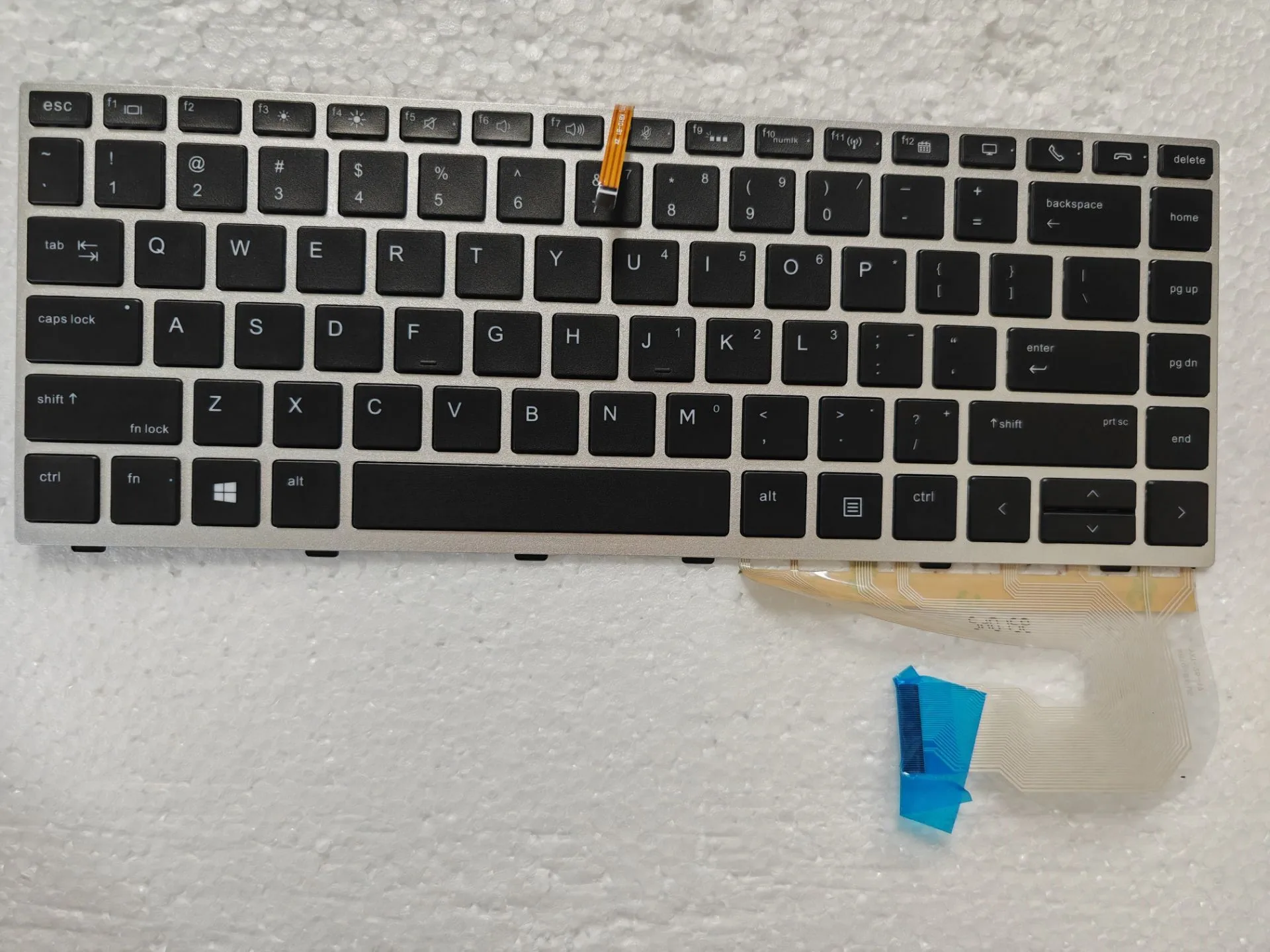 Фото Новинка для HP Elitebook 745 G5 840 G5 846 G5 840 G5 G6 ZBook 14u G5 14u G6 клавиатура с подсветкой Серебристая Рамка без отслеживания №1