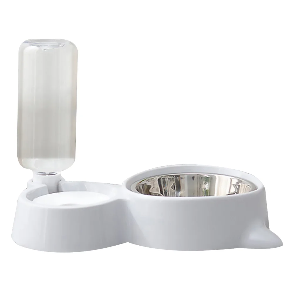 

1 Set Cat Feeder Water Dispenser Holder Pet Automatic Feeder Pet Waterer