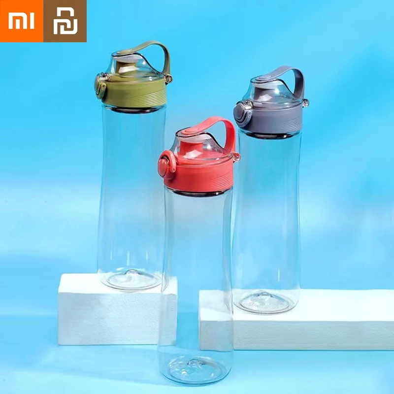 

Спортивная чашка Xiaomi Youpin из тритана, 610 мл, высокоценная портативная летняя удобная чашка для воды для мальчиков и девочек