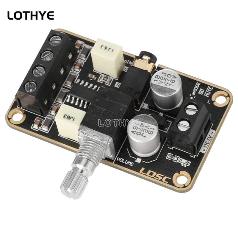 PAM8406 Class D Amplifier 5W x 2 Stereo Dual Channel Digital Board Audio Module 5V | Электроника