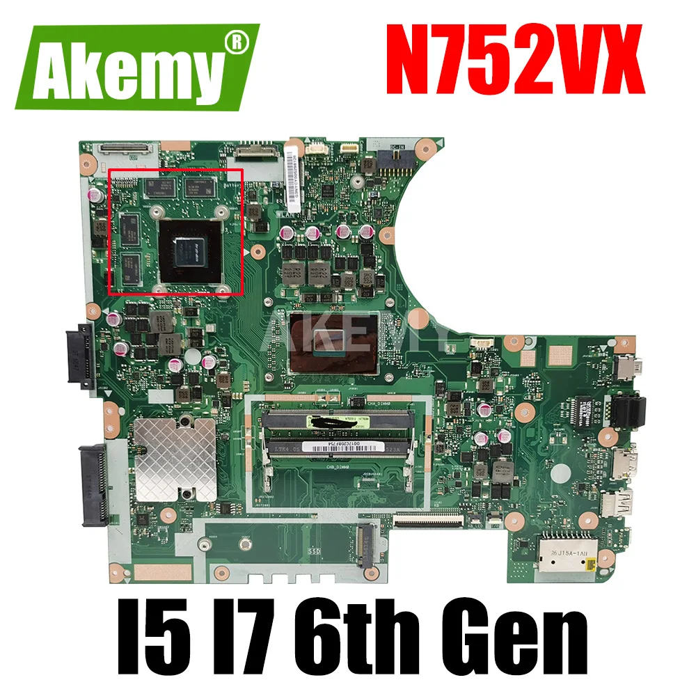   N752VX  , I7-6700HQ I5-6300HQ CPU GTX950M GPU   ASUS N752VX N752V N752VW