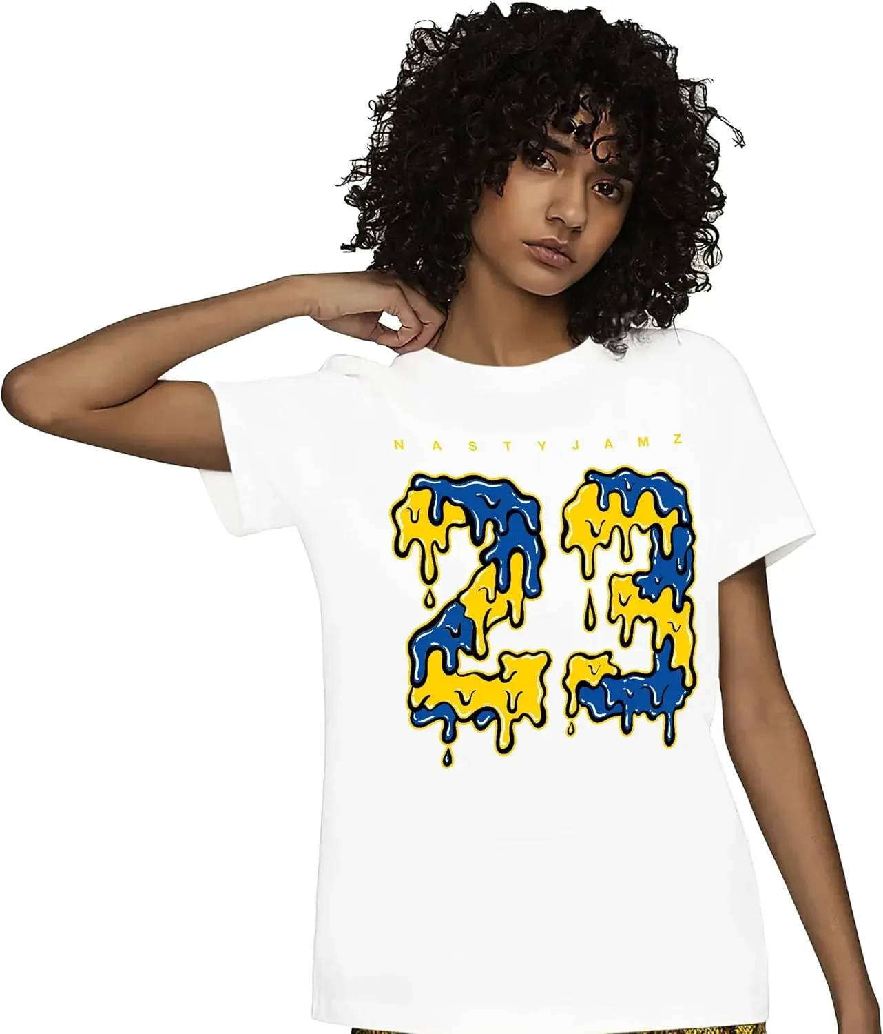 Футболка унисекс Match AJ 1s High OG Laney (23 Drippin)