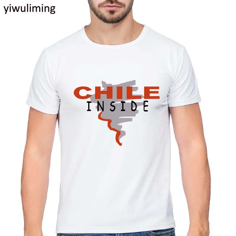 Funny Chile Love T Shirts Summer Style Graphic Streetwear Short Sleeve Birthday Gifts T-shirt Mens Clothing