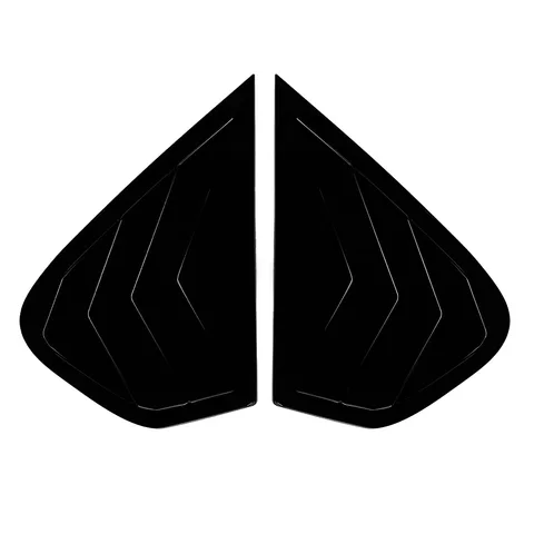 Для BMW X6 E71 E72 2008 2009 2010 2011 2012 2013 2014 заднее стекло жалюзи боковое вентиляционное отверстие крышка наклейка Стайлинг автомобиля