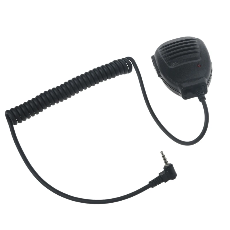 

F3MA 3.5mm Hand Microphone with Indicator Compatible for baofeng Bf-t8 Bf-t1 Uv-3r Microphone Shoulder Speaker