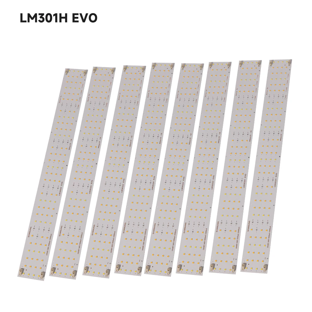 

8 шт. оригинальная светодиодная плата LM301H EVO Quantum Bar 510 мм, панель для выращивания полос с УФ-ИК-подсветкой (только плата)