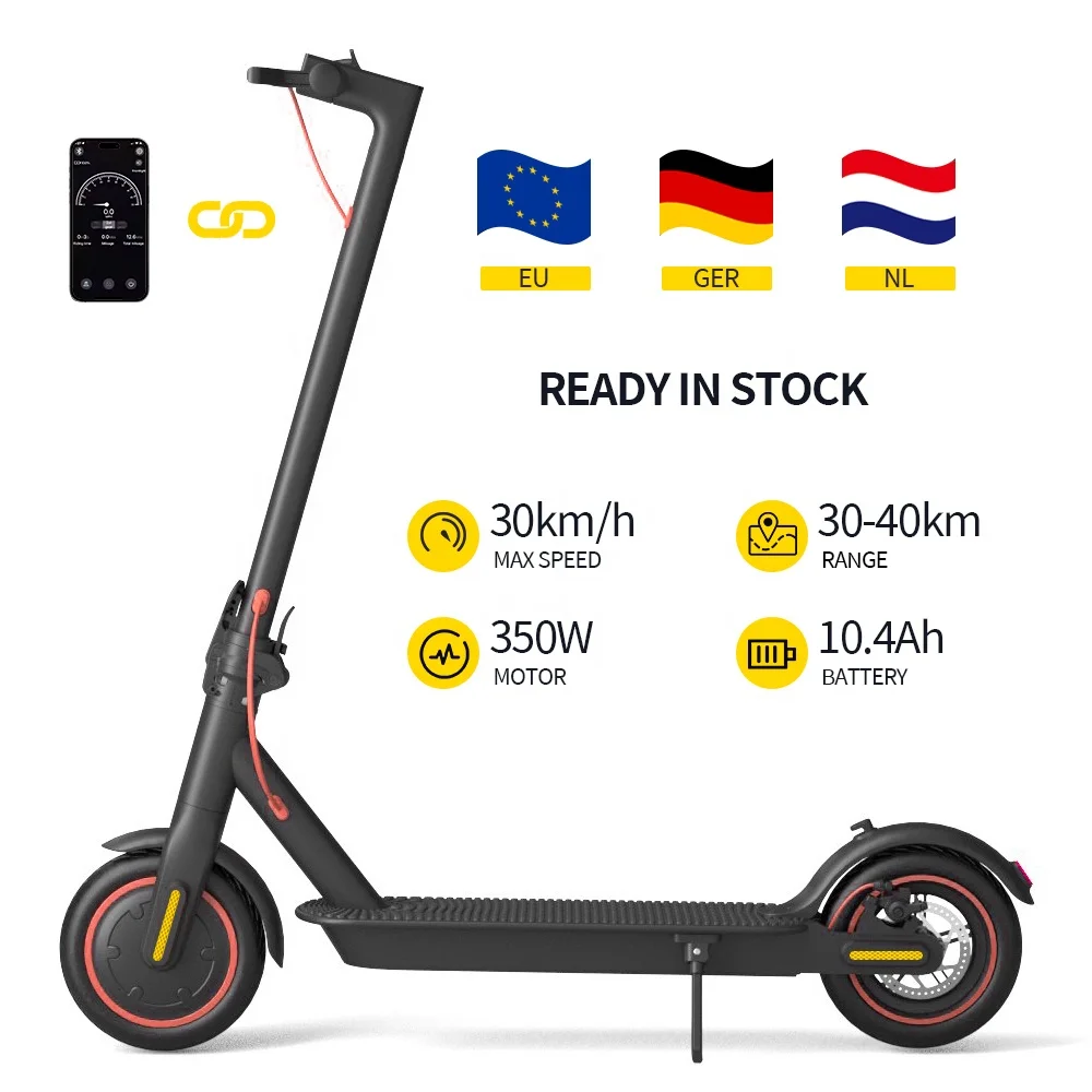 Великобритания ЕС дешевый электрический скутер Trottinette дальнего действия