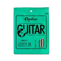 orphee rx 010 046 electric guitar strings nickel alloy super light tension musical instruments accessories