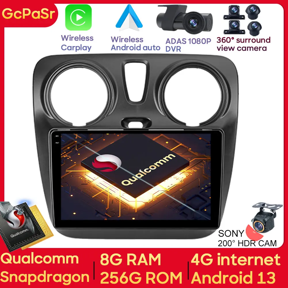 Multimedia Video Player Auto Carplay Navigation Gps Wifi