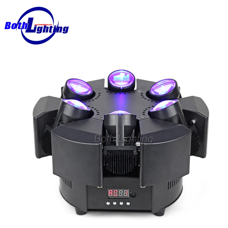 

Hot Sale Stage lighting 6 head RGBW 4IN1 Super beam light
