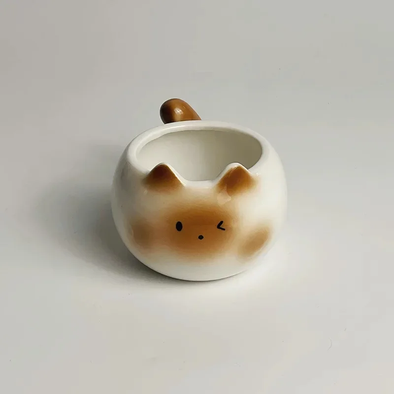 

Керамическая кружка-кот Сиамская кошка