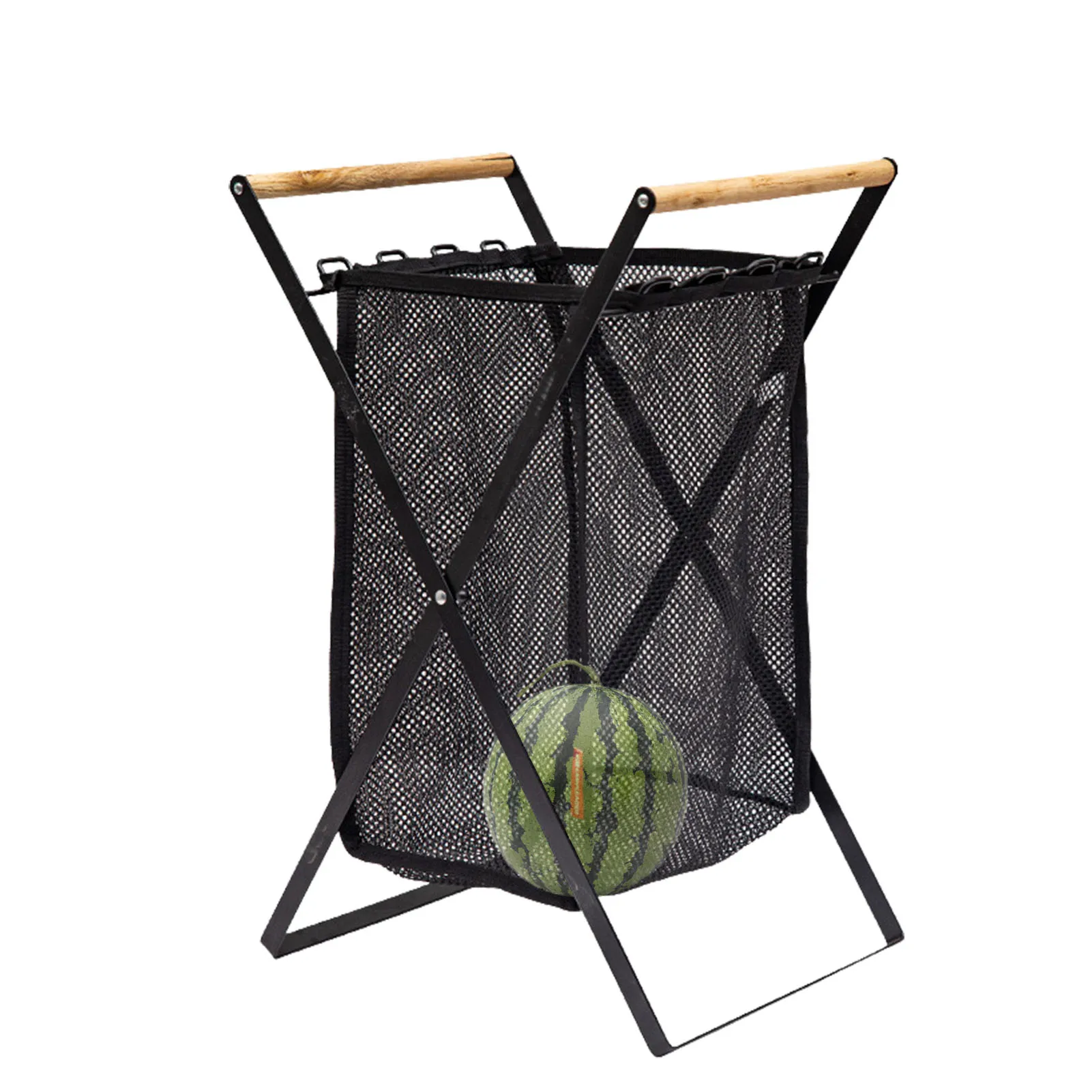 

Складная сетчатая корзина для белья, портативная Бытовая многофункциональная деталь для хранения белья, кемпинга