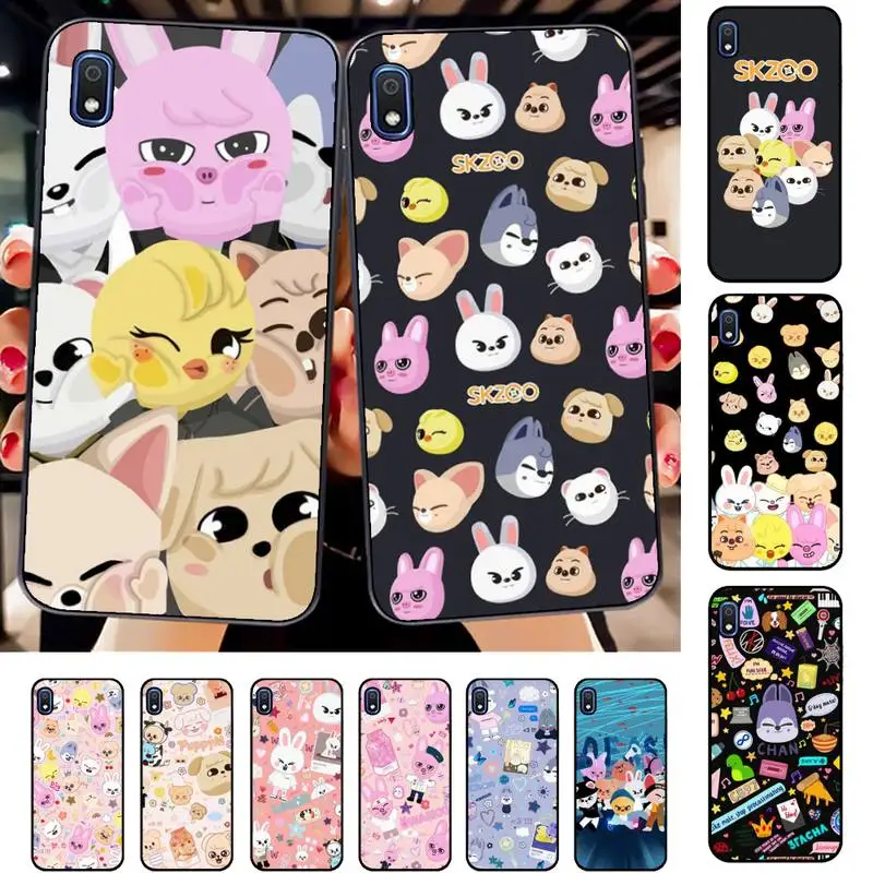 

Hot Kpop S-StrayS k-Kids S-Skzoo Phone Case for Samsung A51 01 50 71 21S 70 31 40 30 10 20 S E 11 91 A7 A8 2018 Cover