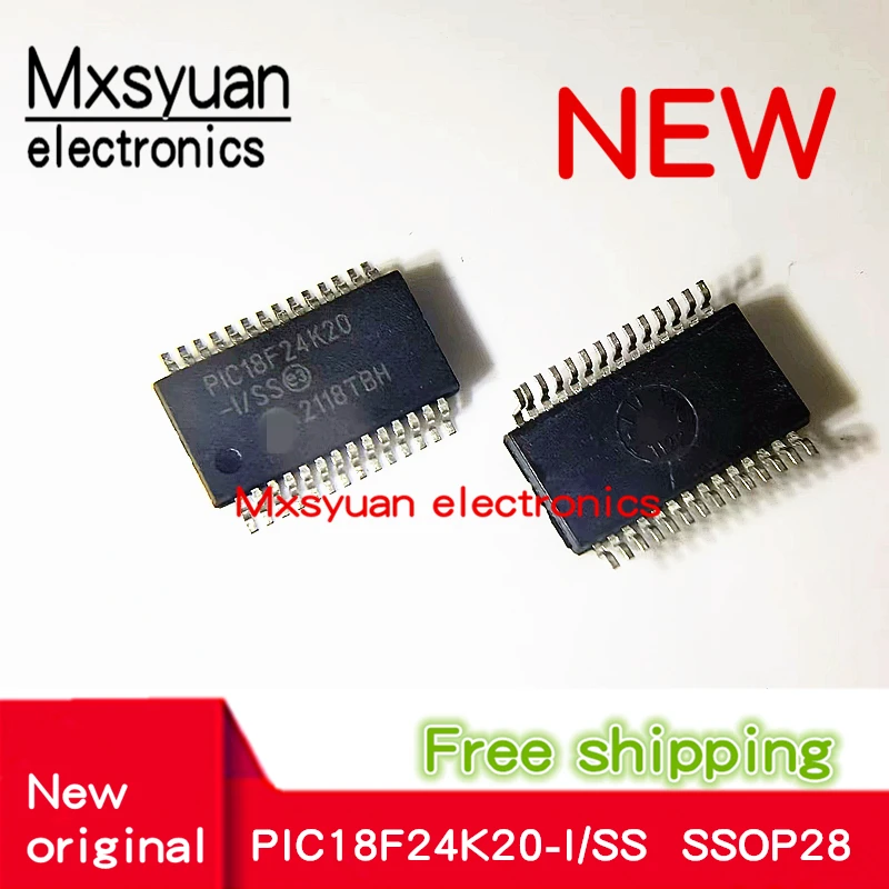 

10PCS~50PCS/LOT PIC18F24K20-I/SS PIC18F24K20T-I/SS PIC18F24K20 -I/SS SSOP28 New original