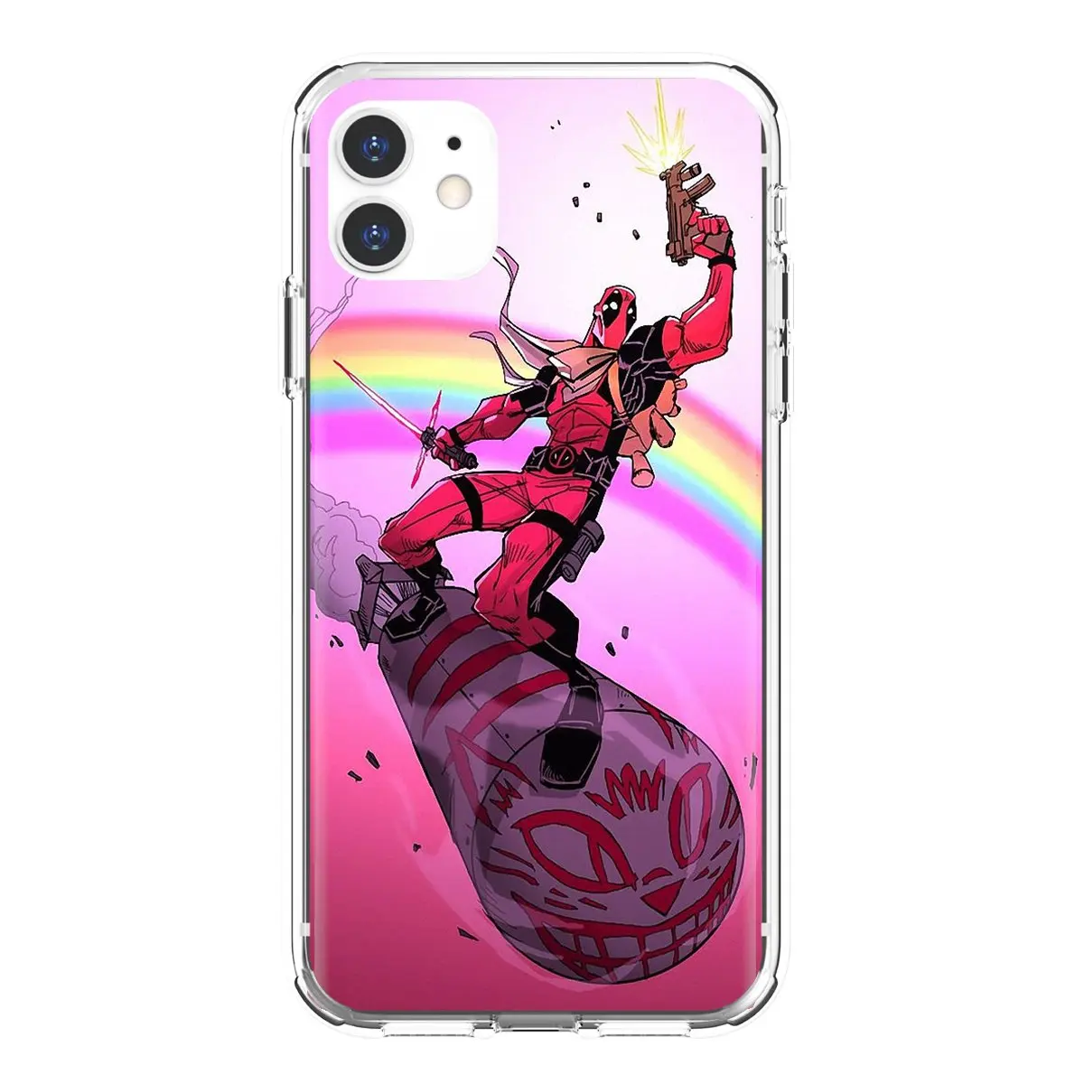 Милые мягкие ТПУ чехлы Marvel мстители супергерой Дэдпул для Samsung Galaxy S10 S10E S20 FE S21 S30 S8