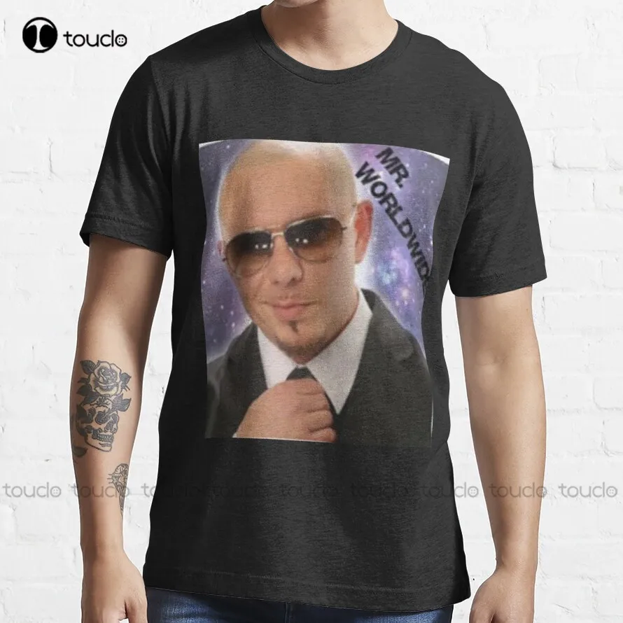 

Mr Worldwide трендовая футболка Pitbull Singer Женская бейсбольная рубашка на заказ Aldult Подростковая унисекс футболка с цифровой печатью