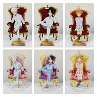 the promised neverland figure emma acrylic double sided pattern stands model desk decor collection give to children xmas gift