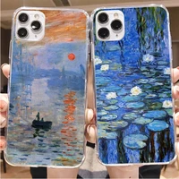 babaite claude monet art painting phone case for iphone 11 12 13 mini pro max 8 7 6 6s plus x 5 se 2020 xr xs case shell