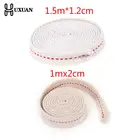 Материал аксессуаров для самостоятельной сборки, 11 м, прочный плоский фитильный сердечник из хлопка для керосиновой горелки, освещения, фонаря, масляной лампы